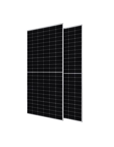 Placa solar JA SOLAR 545W Half-Cut marco plateado
