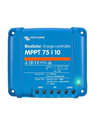Inversor cargador VICTRON BLUESOLAR MPPT 75/10 (12/24V-10A)