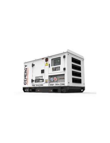 GENERADOR GDS27T INSONORIZADO TRIFASICO – GENERADOR 27KVA 22KW 400/230V